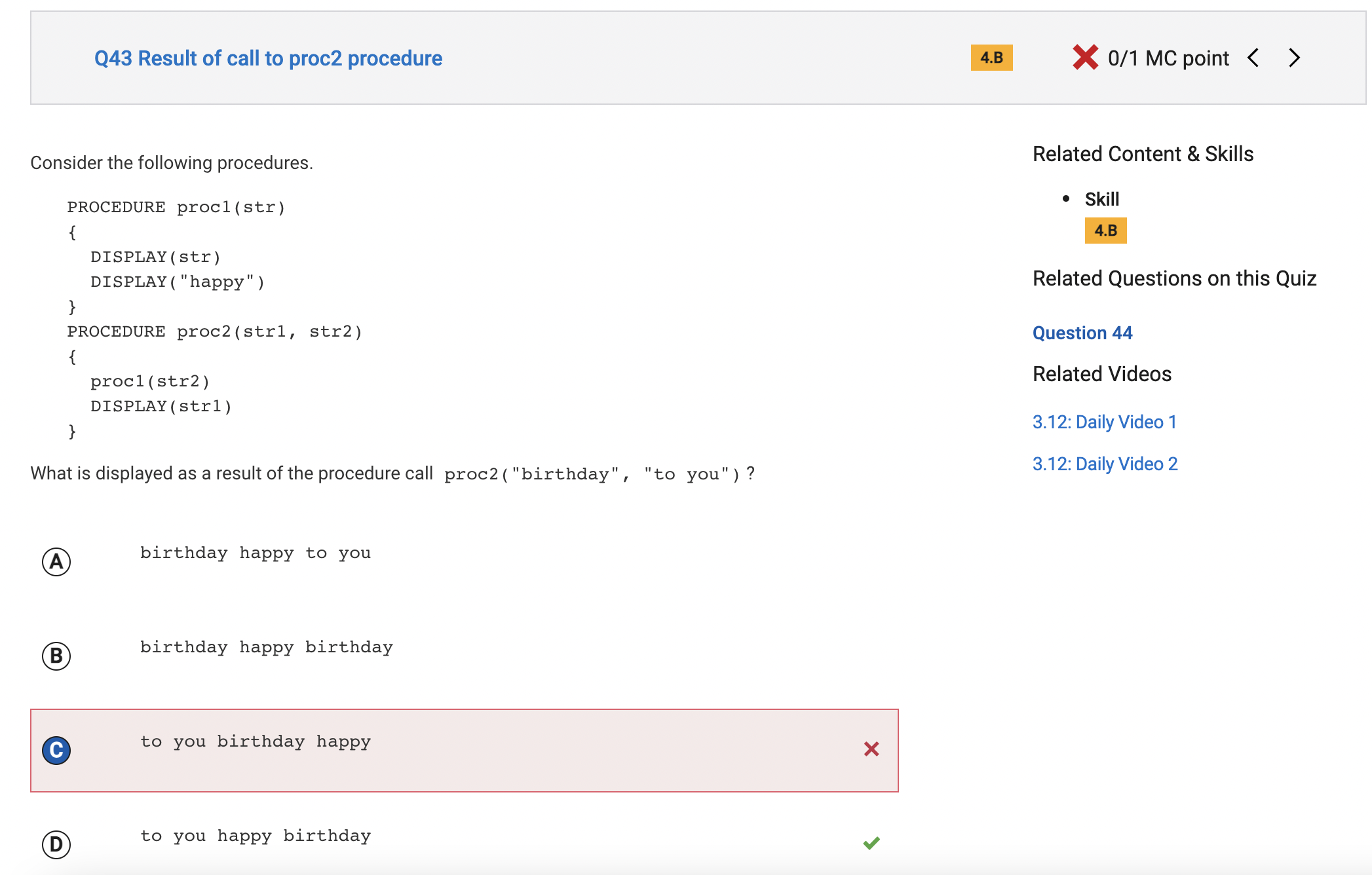 AP COMPUTER SCIENCE PRINCIPLES